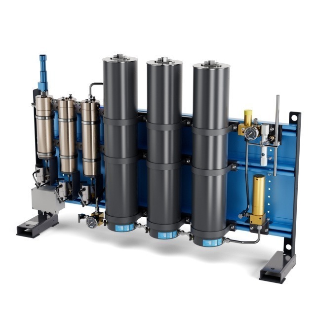 P-filter systems for helium