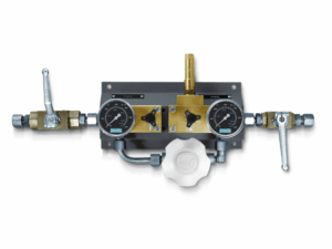 High-pressure reducing station